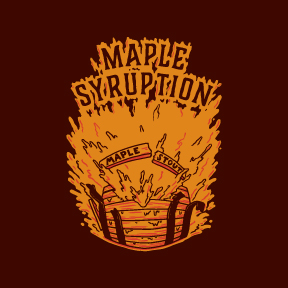 maple syruption